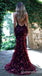 Sexy Open Back Lace Appliques V-neck Mermaid Evening Gown Maxi Long Formal Dresses Prom Dresses ,WGP832