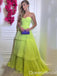 Green Strapless Sweetheart A-line Sheer Corset Bodice Evening Gown Maxi Long Evening Party Prom Dresses ,WGP1194