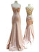 Light Pink Mermaid Sweetheart Spaghetti Straps Lace Up Back Evening Gown Maxi Long Formal Dresses Prom Dresses,WGP963