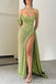 Sparkle Green Sheath Off Shoulder Evening Gown Maxi Long Evening Party Prom Dresses ,WGP1156