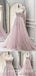 Purple Pink Strapless Sweetheart A-line  Evening Gown Maxi Long Evening Party Prom Dresses  ,WGP1035