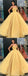 Yellow Sexy Sweetheart Strapless Maxi Long Prom Dresses Ball Gown ,WGP545