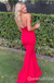 Sexy Strapless Open Back Sweetheart Mermaid Evening Gown Maxi Long Formal Dresses Prom Dresses ,WGP943