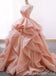 Bateau A-line Lace Up Back Evening Ball Gown Maxi Long Evening Party Prom Dresses with Ruffles ,WGP1074