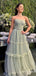 Elegant Strapless A-line Evening Gown Maxi Long Formal Dresses Prom Dresses with Ruffles,WGP836