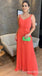 A-line Evening Gown Maxi Long Evening Party Prom Dresses with Belt,WGP1183