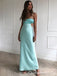 Stylish Spaghetti Straps Square Sheath Party Dress Long Prom Dresses to Impress ,WGP1666