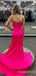 Strapless Sweetheart Sheath Beaded Evening Gown Maxi Long Formal Dresses Prom Dresses with Side Slit,WGP957