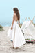 White High Low Simple Cheap Homecoming Dresses Online, CM541