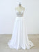 Spaghetti Straps Lace Beaded Cheap Beach Wedding Dresses Online, WD377