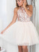 Sparly Sequin Tulle Cute Simple Cheap Homecoming Dresses 2018, CM454