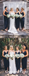 Charming V-neck Navy Blue Long Cheap Charming Bridesmaid Dresses Online, BDS0070