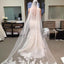 Simple Delicate Tulle Long Wedding Veils For Wedding Party , WV0110