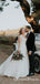 V-neck Sleeveless Ball Gown Long Cheap Lace Wedding Dresses, QB0856