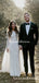 Charming Bateau Long Sleeve Ivoey Lace Mermaid Long Cheap Wedding Dresses, WDS0026