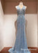 Shining Deep V Neck Long Heavy Beaded Long Evening Prom Dresses, QB0619