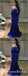 Sheath Sweetheart Neck Royal Blue Long Cheap Prom Dresses with Ruffles, QB0738