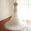 Lace Mermaid Long Custom Cheap Custom Wedding Dresses, WD306